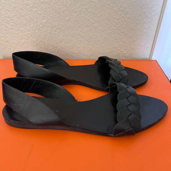 Zara Flat Sandals 37 - Picture 3 of 6